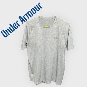 Under Armour “The Tech Tee” Athletic Tee Shirt Men’s Size Medium (M) Gray